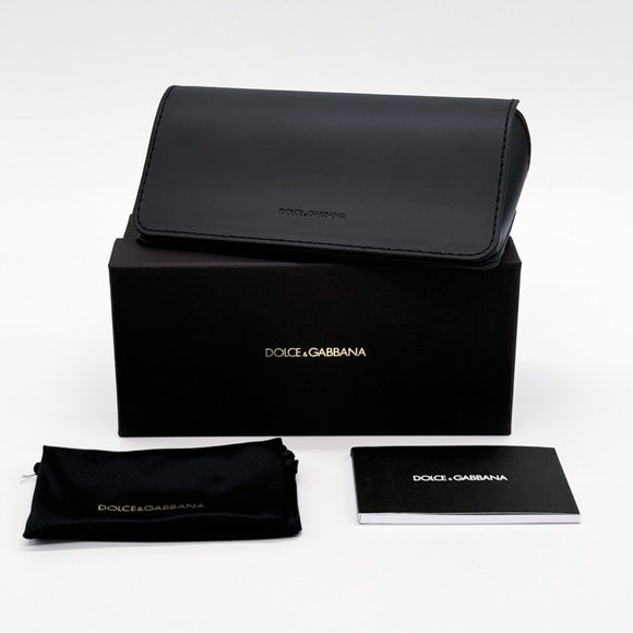 NEW DOLCE&GABBANA DG2305 01/87 OVERSIZED BLACK WOMEN SUNGLASSES DOLCE&GABBANA - Picture 10 of 10